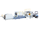 Máquina para fabricar bolsas de papel con manija enrollada automática, tipo rollo continuo, SBH330/450-HD